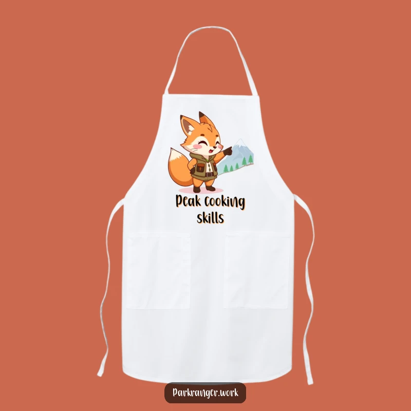 Funny Fox Ranger Apron: Cook Up Adventure, Hilarious Gift