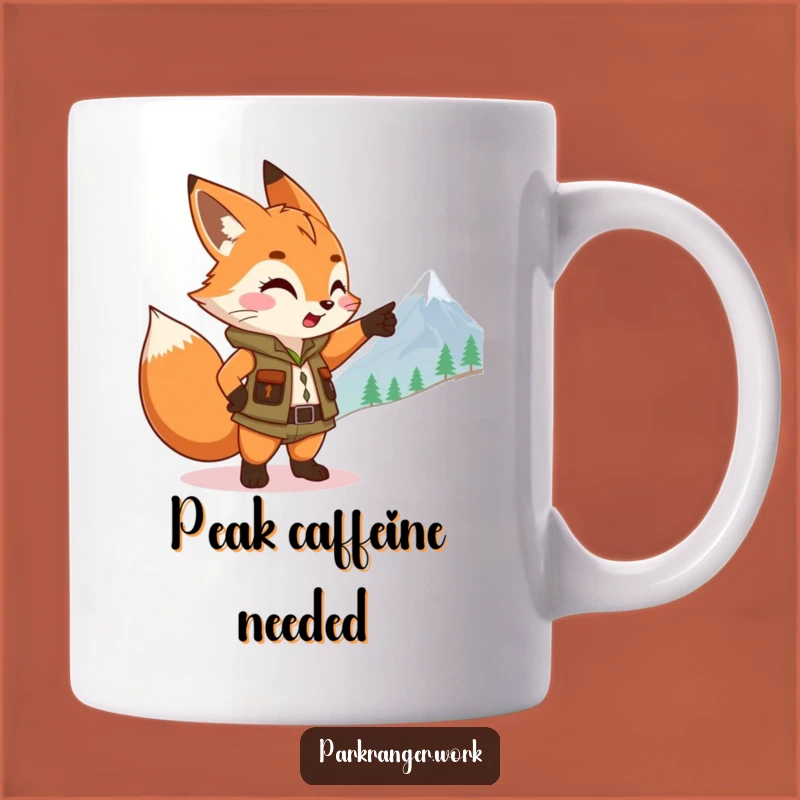 Funny Fox Ranger Mug: Adventure Awaits, Hilarious Gift Idea