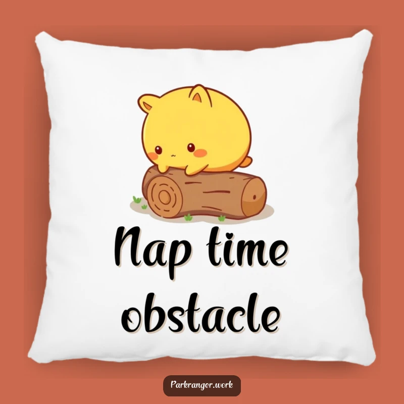Funny Cautious Animal Pillow: Overcoming Obstacles, Perfect Cozy Gift