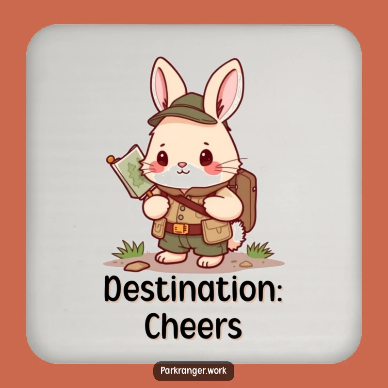 Funny Bunny Ranger Coaster: Stay on Course, Hilarious Gift