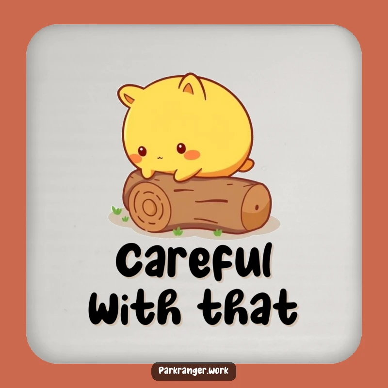 Funny Cautious Animal Coaster Set: Overcoming Obstacles, Perfect Table Gift