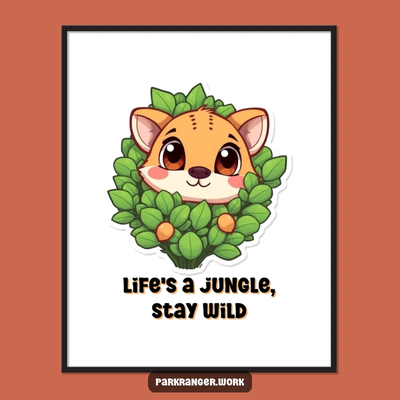 Free Printable Funny Wall Art: Expressive Animal Peeking, Quirky Downloadable Decor