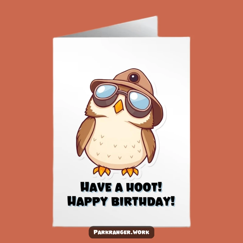 Free Printable Owl Aviator Birthday Card - Skygazing Downloadable Gift