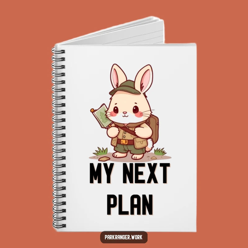Funny Bunny Ranger Notebook: Plan Your Adventures, Gift Idea