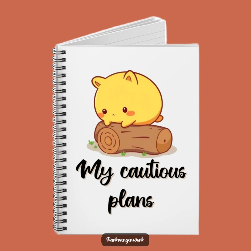 Funny Cautious Animal Notebook: Overcoming Obstacles, Perfect Journal Gift