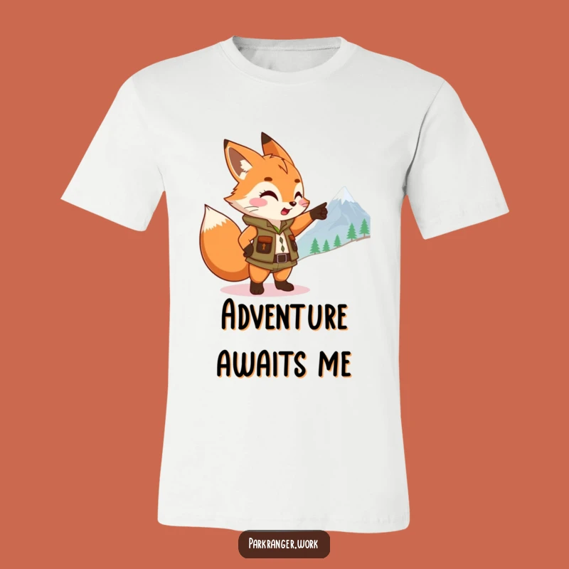 Funny Fox Ranger T-Shirt: Explore with Humor, Great Gift